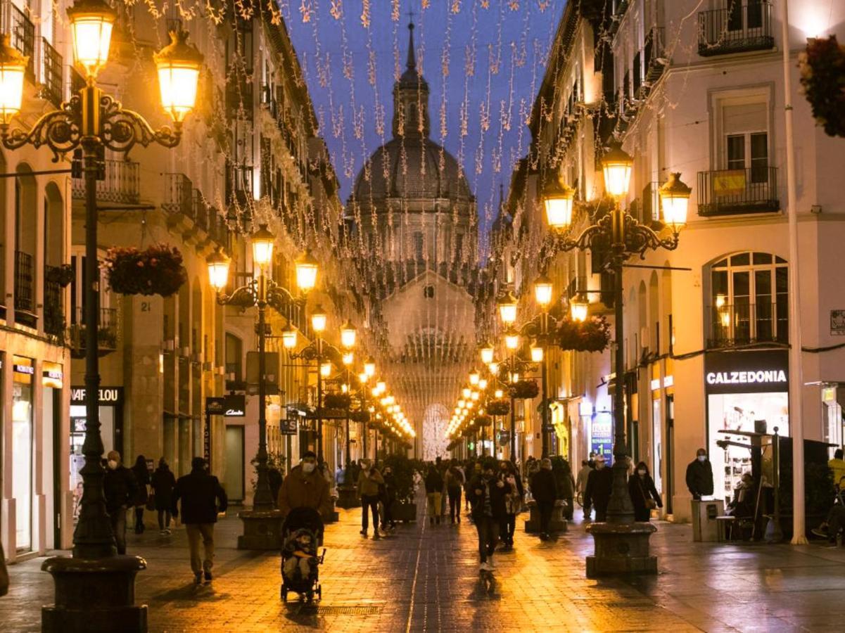 Апартаменты Gran Piso Pleno Centro. Plaza Del Pilar + Desayuno Сарагоса Экстерьер фото